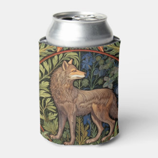 Wolf im Wald Art Nouveau Dosenkühler