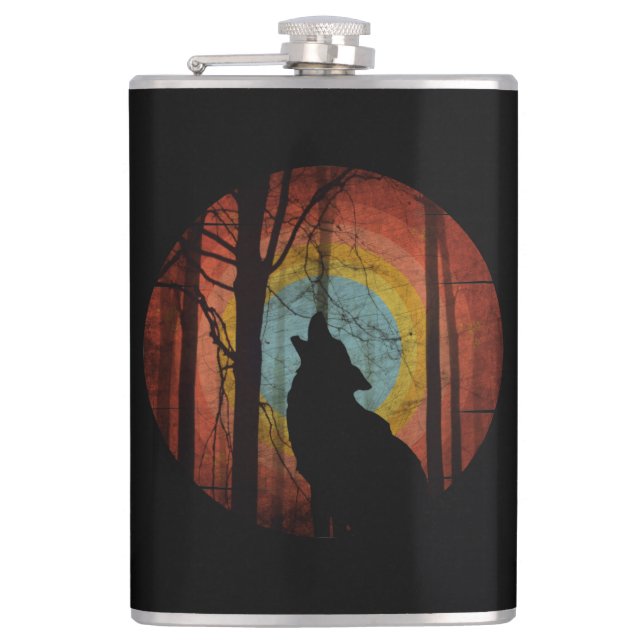 WOLF IM WALD FOREST FLACHMANN (Vorderseite)