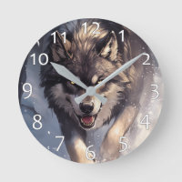 Wolf im Winter