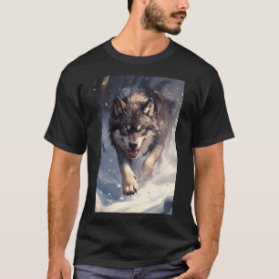Wolf im Winter T-Shirt