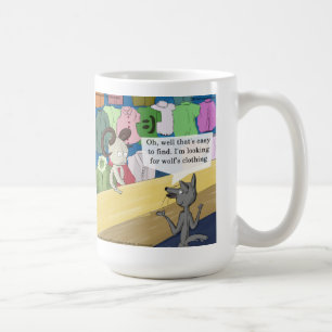 Wolf im Wolfspelz Lustig Kaffeetasse