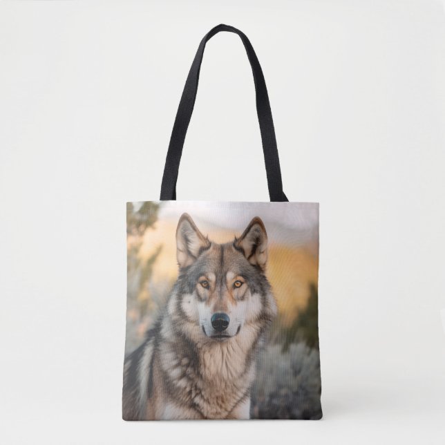Wolf in der Natur (Vorderseite)
