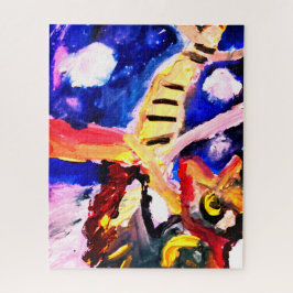 Wolf in winter  puzzle