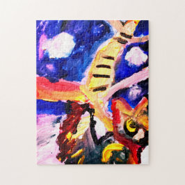 Wolf in winter  puzzle