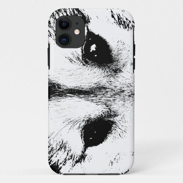 Wolf iPhone 5 Case Wolf Pup Eyes Fall Wolf Geschen (Rückseite)