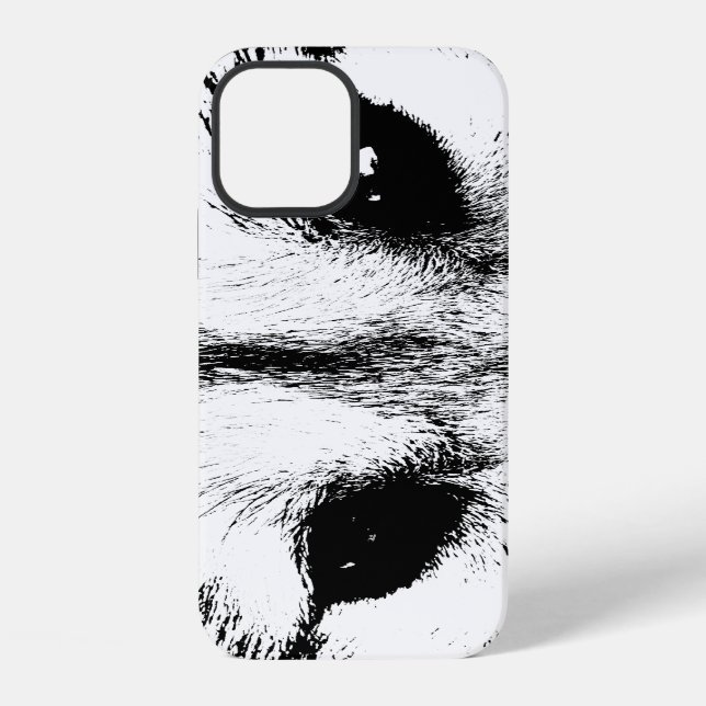 Wolf iPhone 5 Case Wolf Pup Eyes Fall Wolf Geschen Hülle (Rückseite)