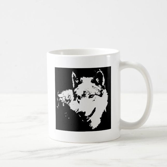 Wolf Kaffeetasse (Rechts)