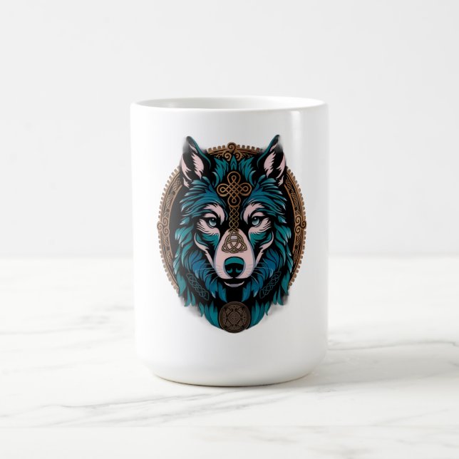 Wolf Kaffeetasse (Mittel)