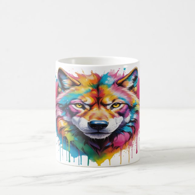 Wolf Kaffeetasse (Mittel)