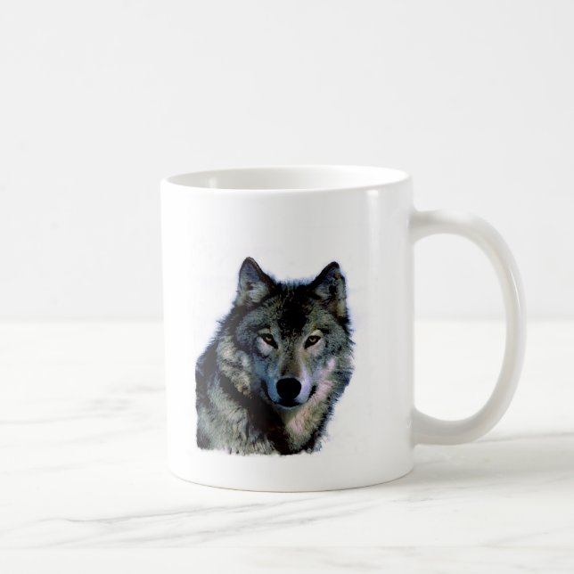 Wolf Kaffeetasse (Rechts)