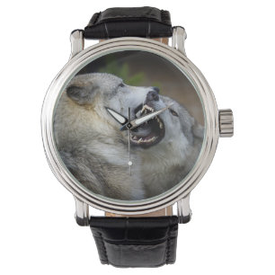 Wolf-Kampf Armbanduhr