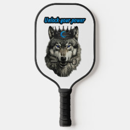 wolf king unlock your power pickleball schläger