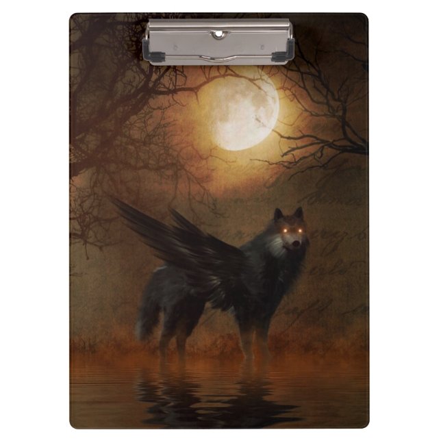 Wolf Klemmbrett (Vorderseite)