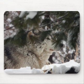 Wolf-Kopf Mousepad