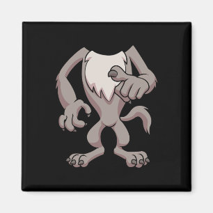 Wolf-Kostüm für Halloween Werwolf Tier Cosplay Magnet