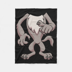 Wolf-Kostüm zu Halloween Werewolf Tiercosplay Fleecedecke