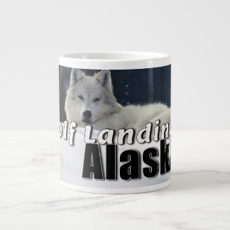 Wolf Landing Alaska Kaffee Cup Jumbo-Tasse