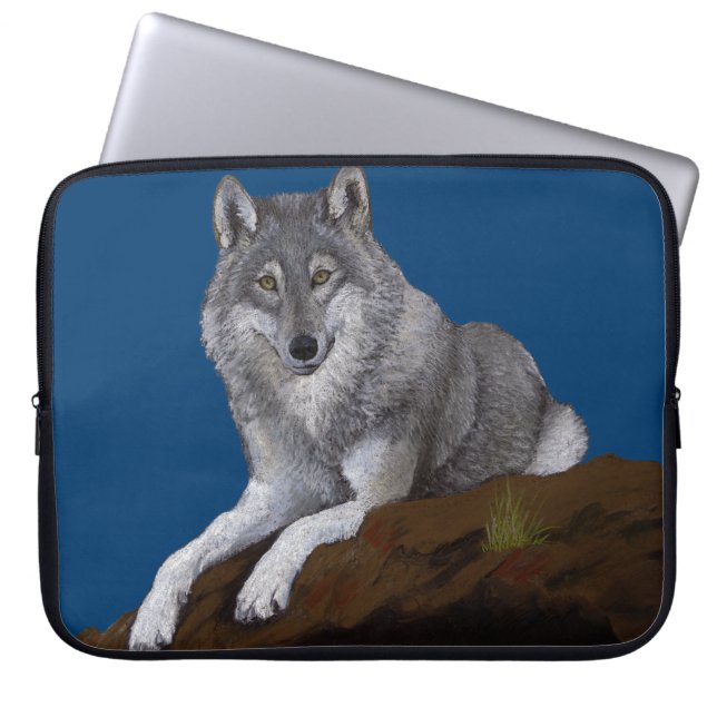 Wolf Laptopschutzhülle (Vorderseite)