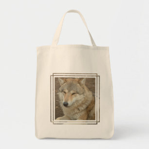 Wolf-Lebensmittelgeschäft-Taschen-Tasche Tragetasche