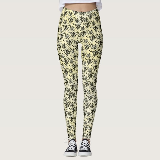 Wolf Leggings (Vorderseite)