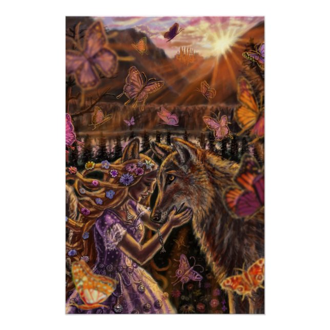 Wolf Liebe Poster (Vorderseite)