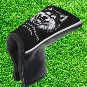 Wolf Liebhaber-Vater Golf-Schlagkopfabdeckung Golf Headcover