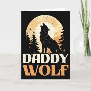 Wolf Liebhaber Wolfsrudel Wolfgang Wildtier Tier P Karte