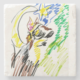 Wolf-Linie Herbst Steinuntersetzer