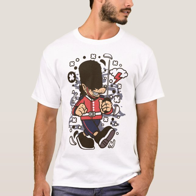 Wolf london guard T-Shirt (Vorderseite)