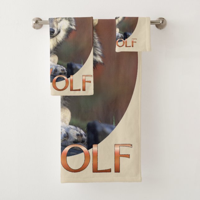 Wolf Lovers Badhandtuch Set (Insitu)
