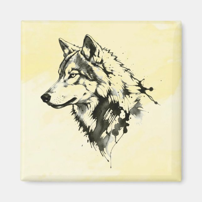 Wolf Magnet (Vorne)