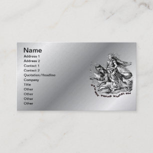 Wolf Man: World Wilds Vater Business Card Telefonnummerkarte