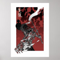 Wolf mit Katana sekiro