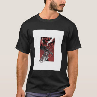 Wolf mit Katana sekiro T-Shirt
