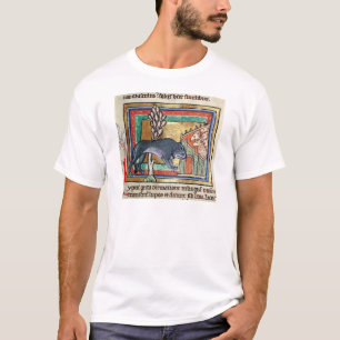 Wolf Mitgliedstaates Roy A außerhalb eines Schafs T-Shirt