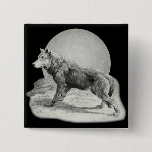 Wolf Mond Profil Button