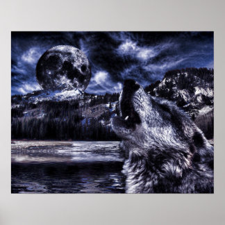 Wolf Moon Poster