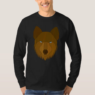 Wolf Motif Predator Face Wolfs 2 T-Shirt