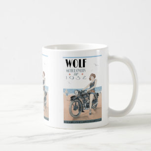 Wolf Motorräder Tasse
