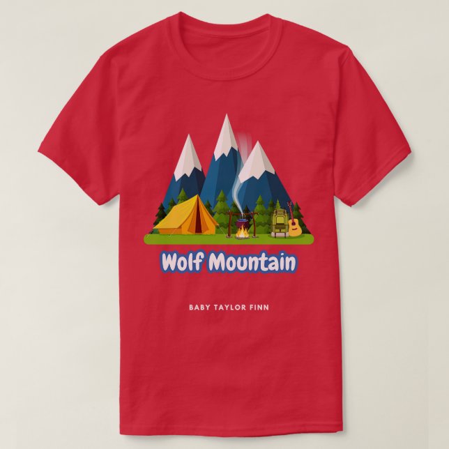 Wolf Mountain T-Shirt (Design vorne)