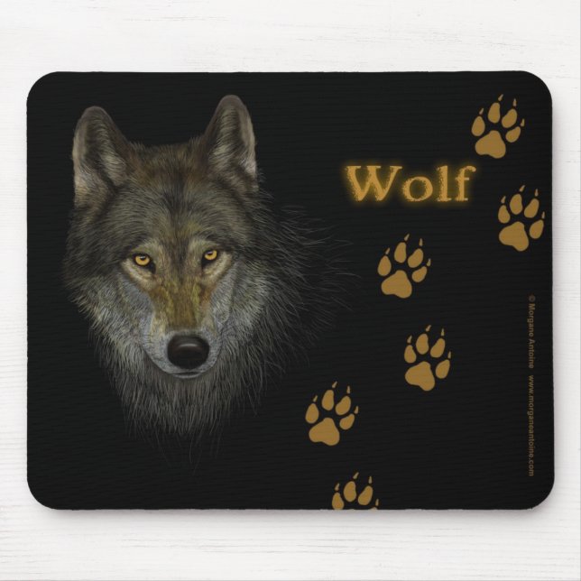 Wolf mousepad (Vorne)