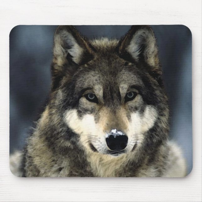 Wolf Mousepad (Vorne)