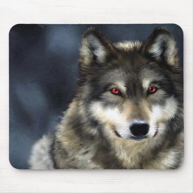 Wolf Mousepad (Vorne)
