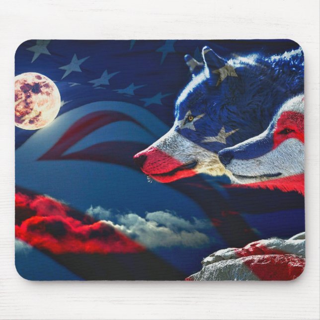 Wolf Mousepad (Vorne)