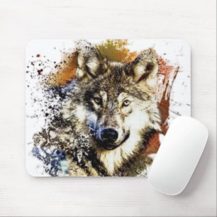 Wolf mousepad