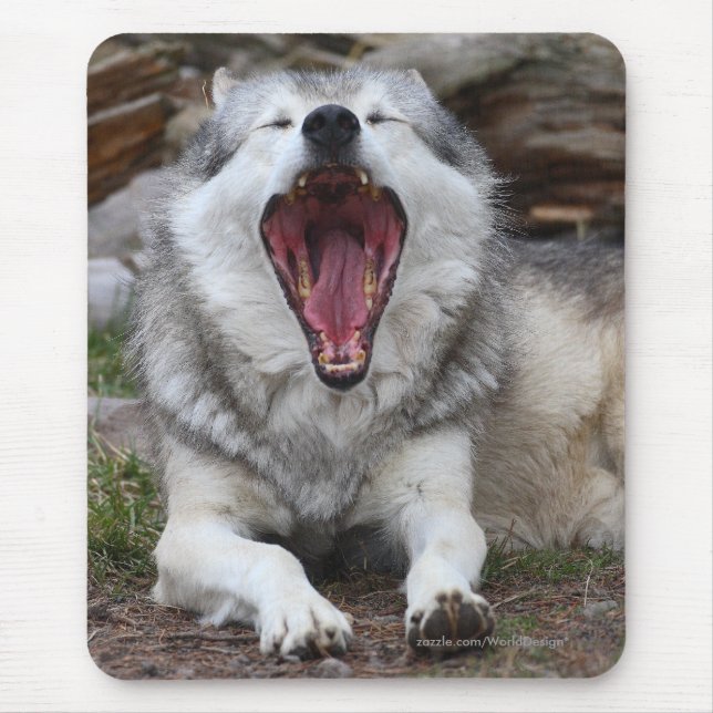 Wolf Mousepad (Vorne)