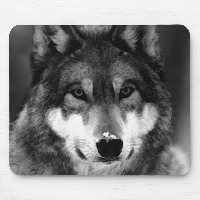 Wolf Mousepad (Vorne)
