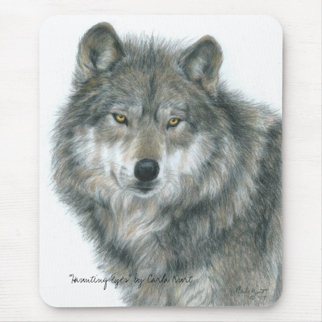 Wolf Mousepad (Vorne)