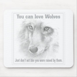 Wolf Mousepad