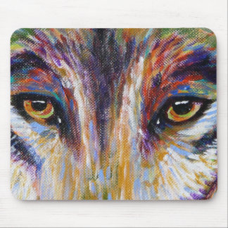 Wolf mustert Mousepad